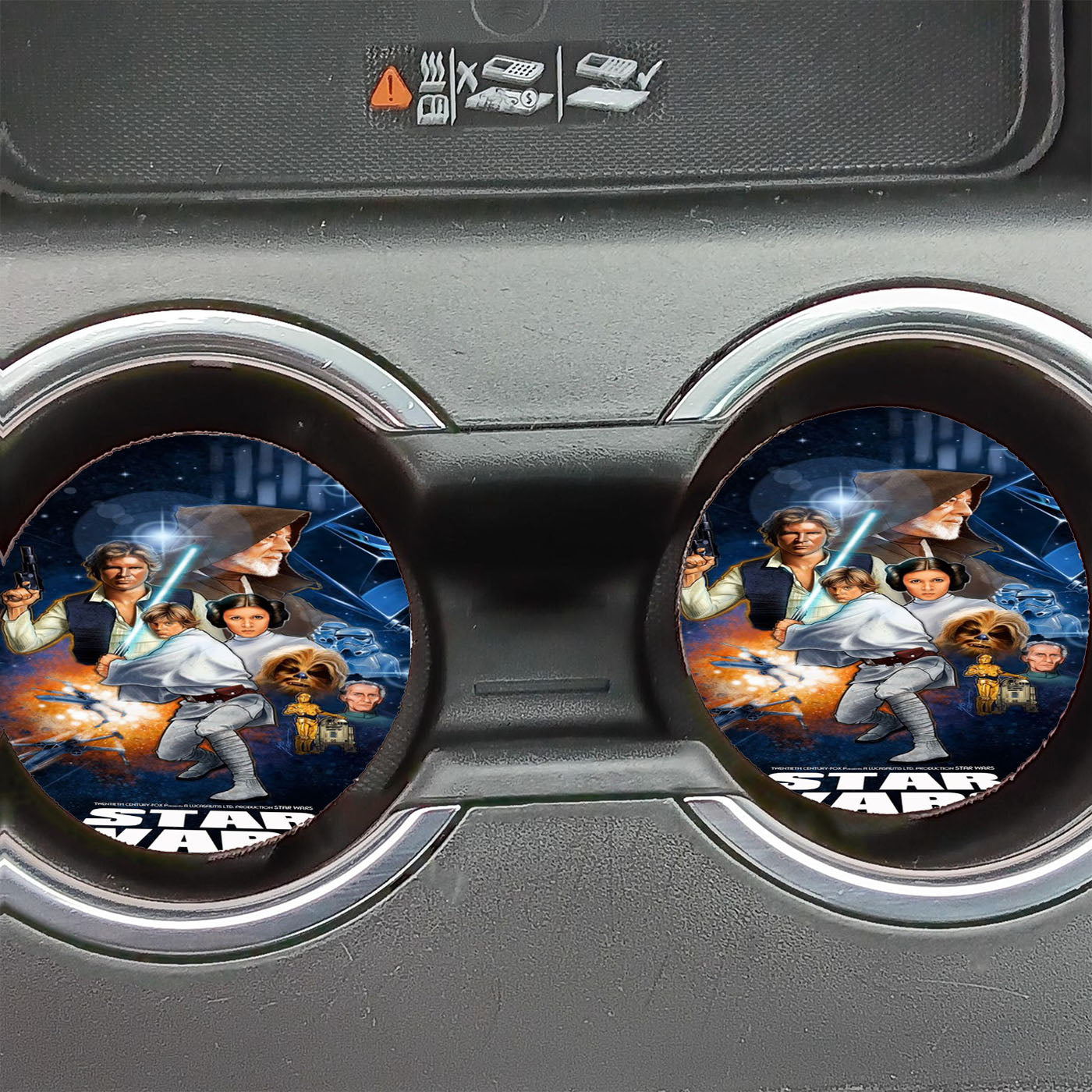 Star Wars Episode Vii The Force Awakens Car Coasters