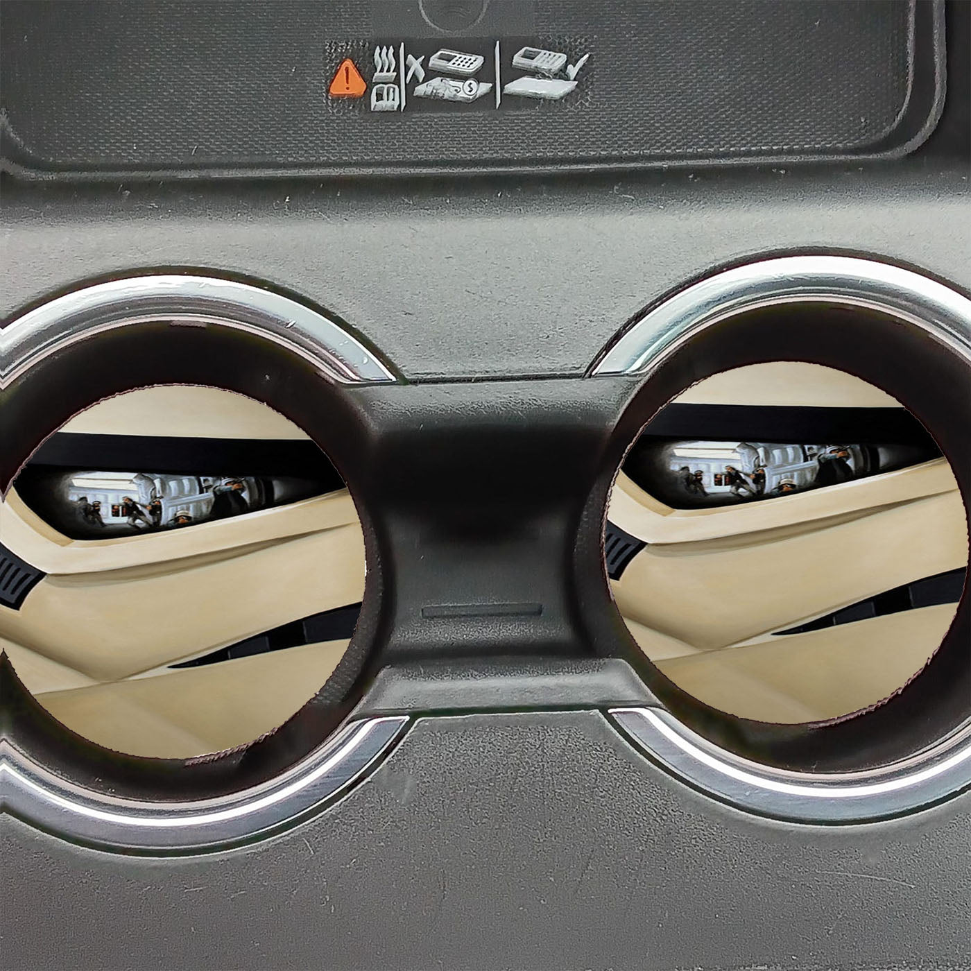 Star Wars Falcon Car Coasters