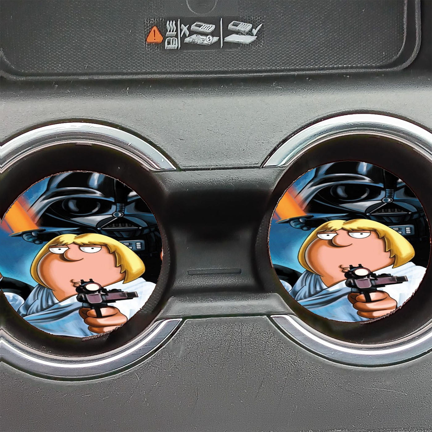 Star Wars Fan Art Car Coasters