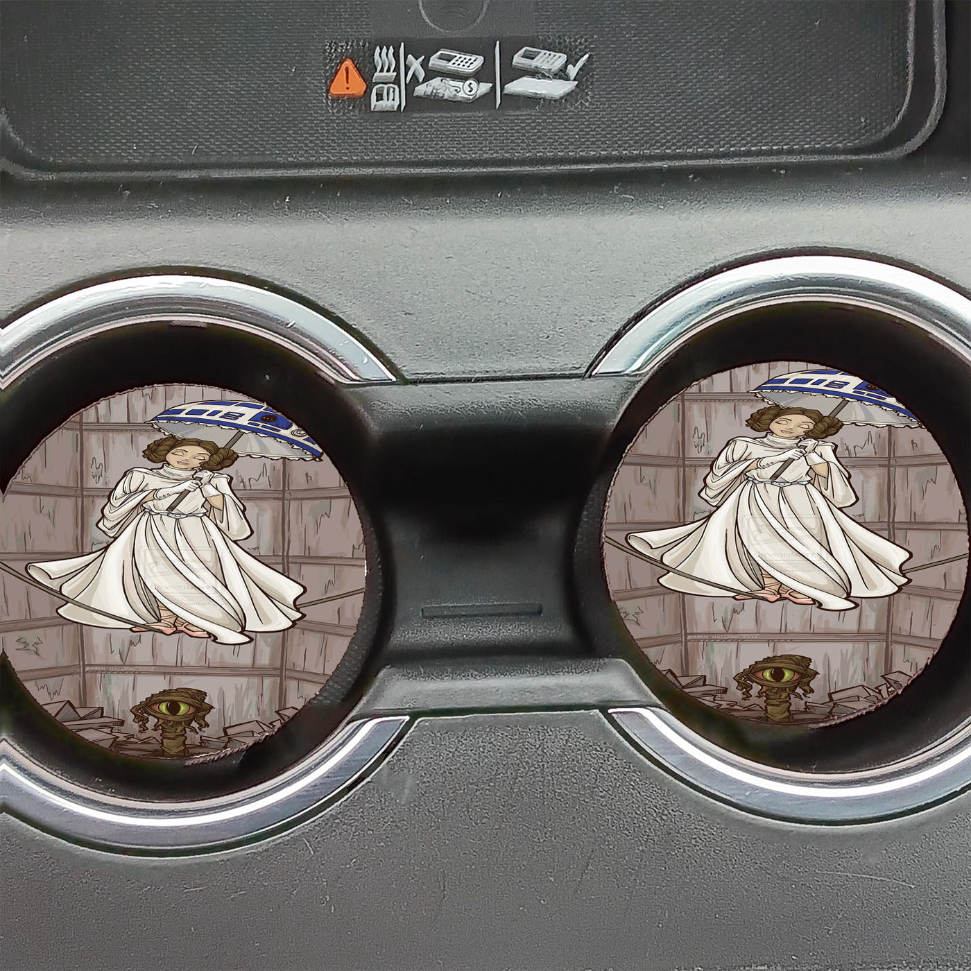 Star Wars Illustration Car Coasters