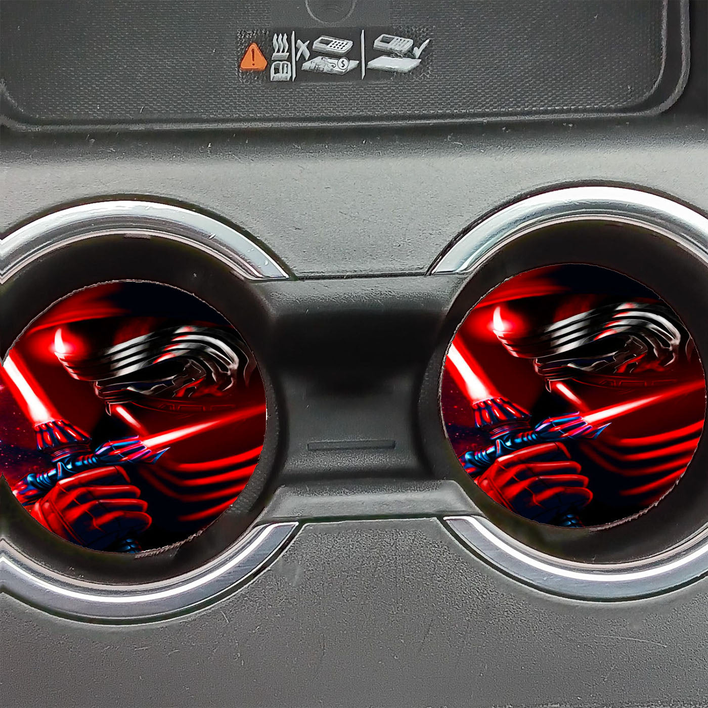 Star Wars Last of Jedi Colorful Car Coasters