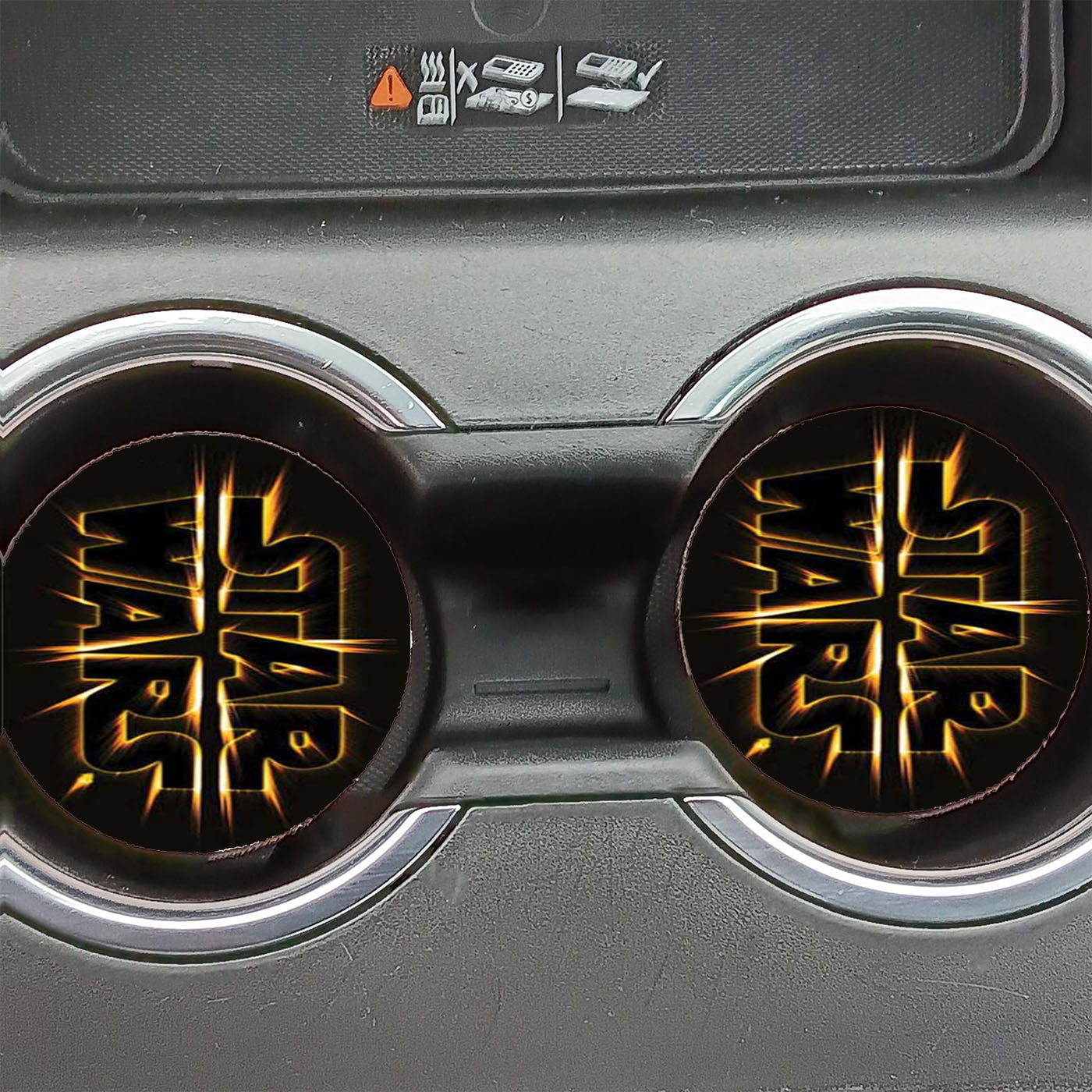 Star Wars Mandalorian Vector Car Coasters