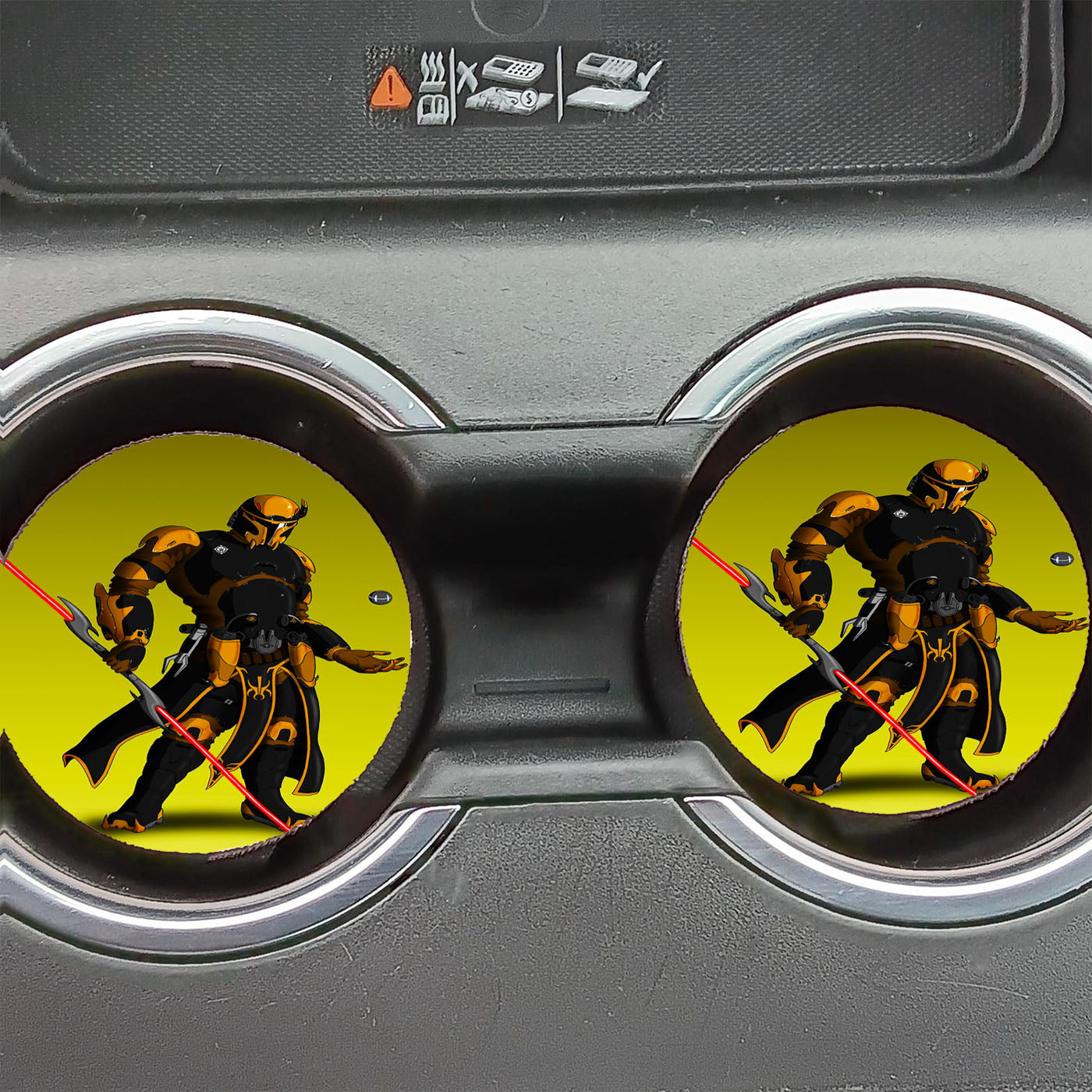 Star Wars Marvel Group Car Coasters