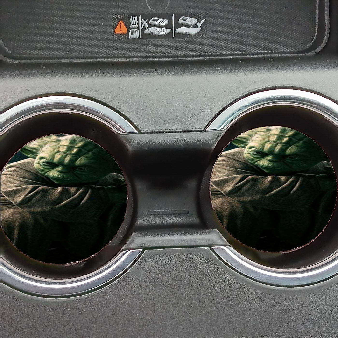 Star Wars Master Yoda Car Coasters