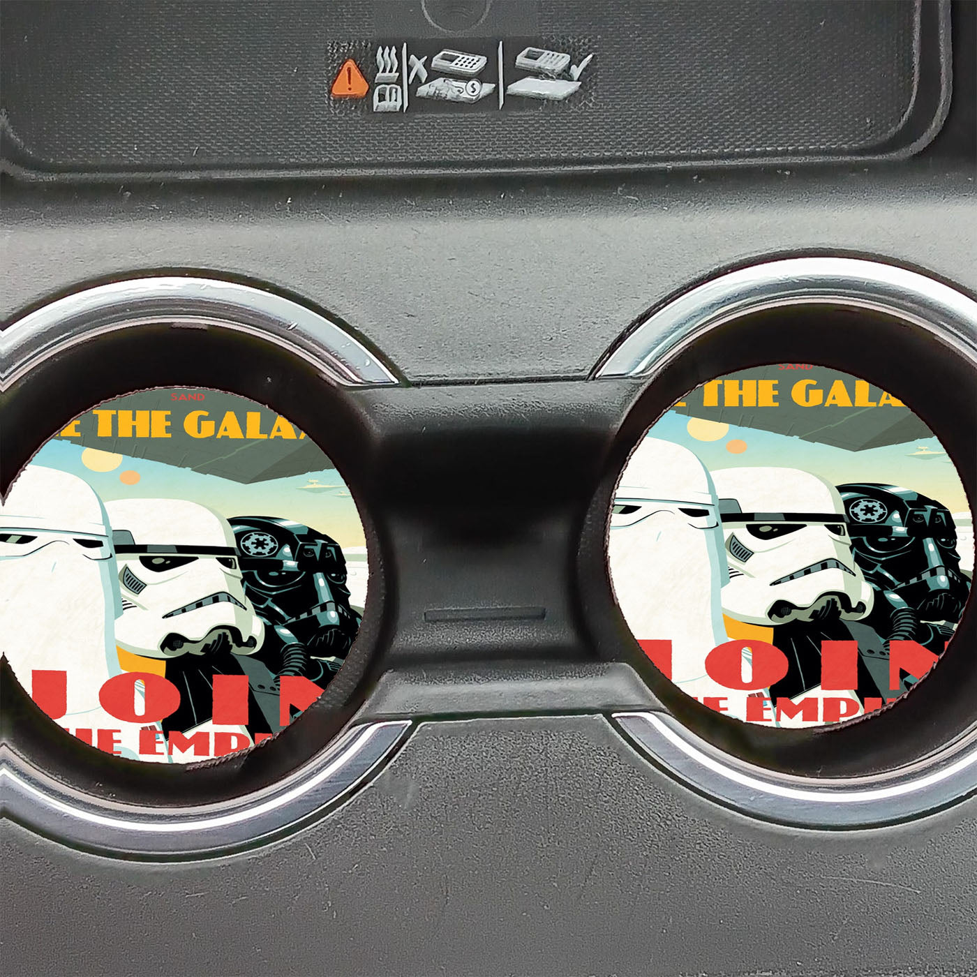 Star Wars Poster 5 Car Coasters