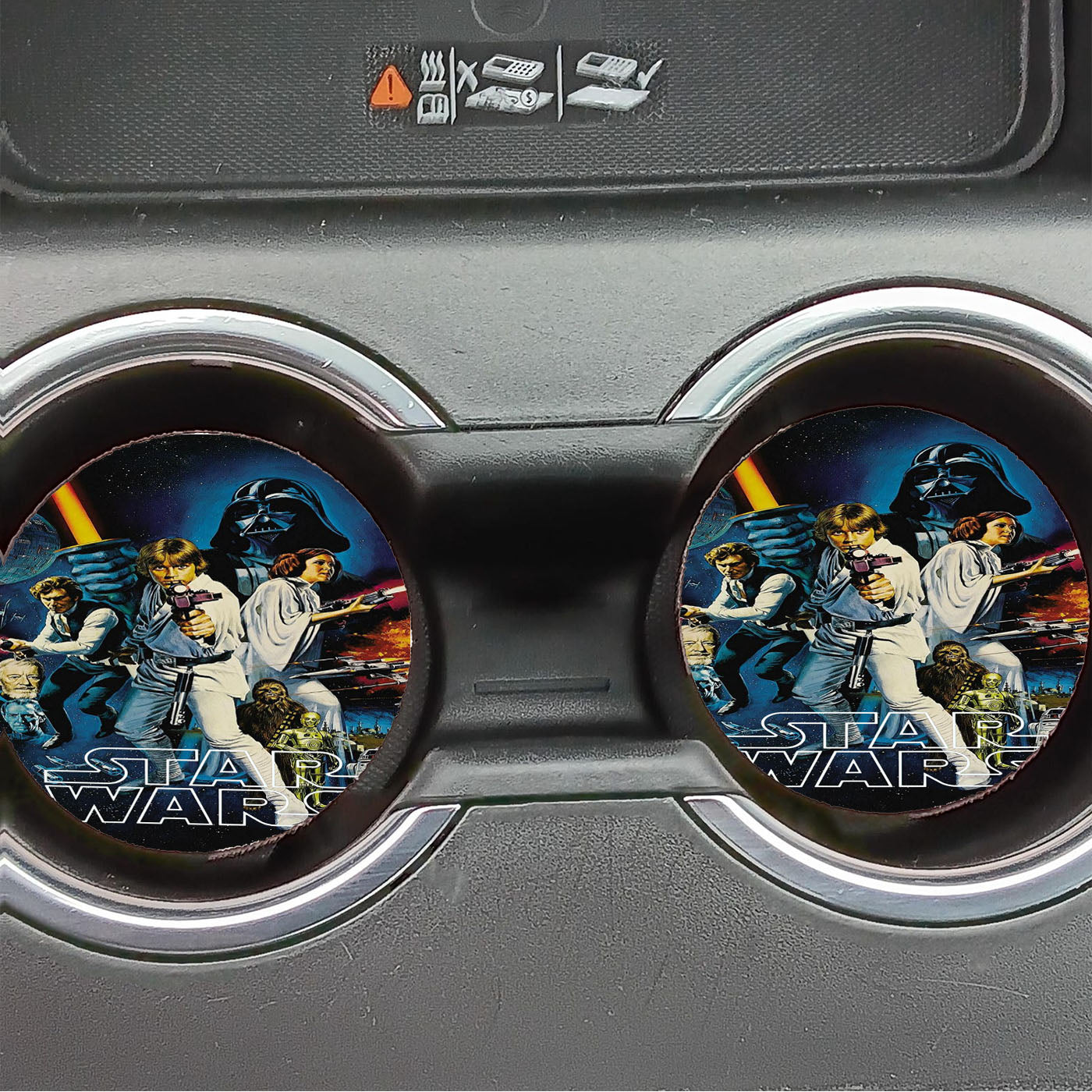 Star Wars Posters Feature The Rise of Skywalker Kylo Ren Car Coasters