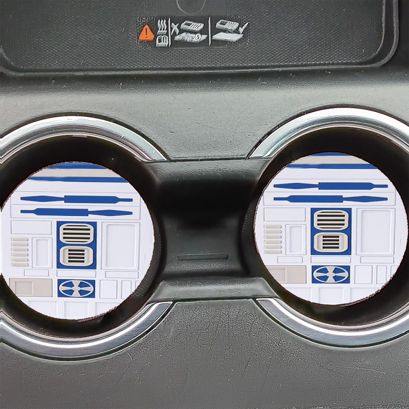 Star Wars r2d2 pirate Car Coasters
