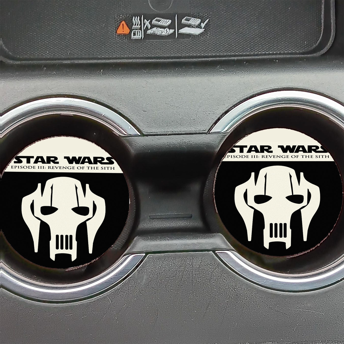 Star Wars Rey Fight Car Coasters