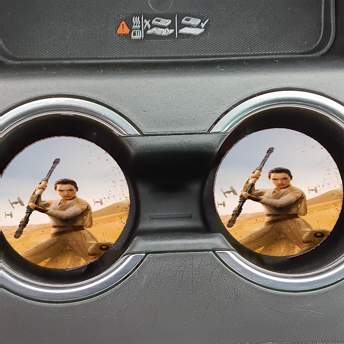 Star Wars Rise Of Skywalker Dolby Poster Car Coasters