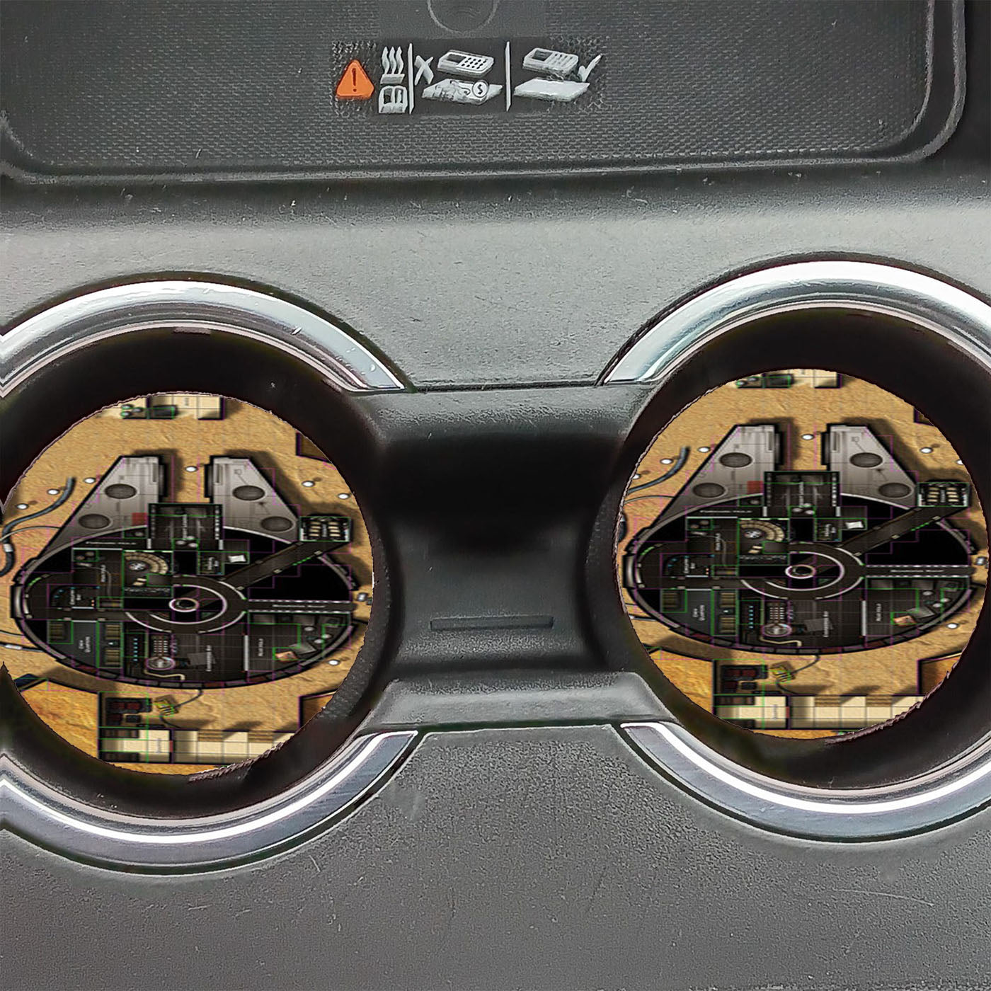 Star Wars Sith Knight Car Coasters