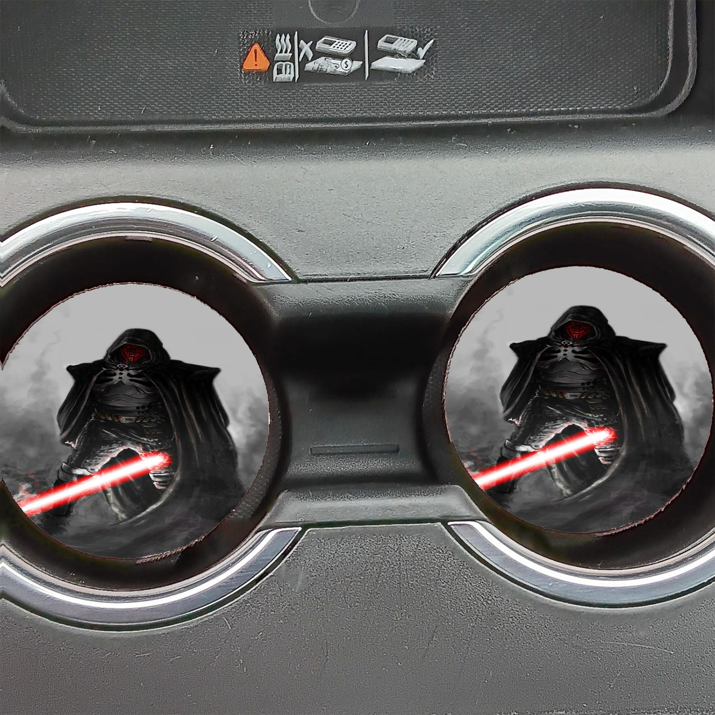 Star Wars Sith Warrior Car Coasters
