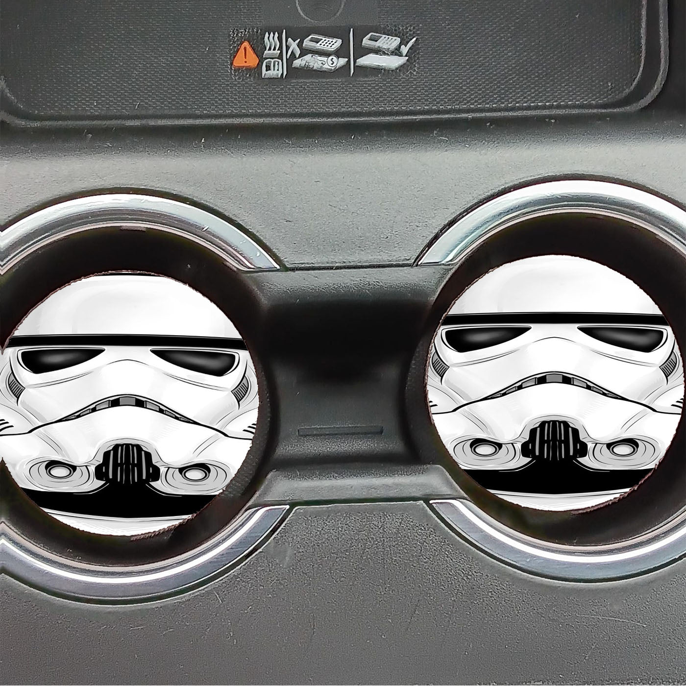 Star Wars Stormtrooper Dark Car Coasters
