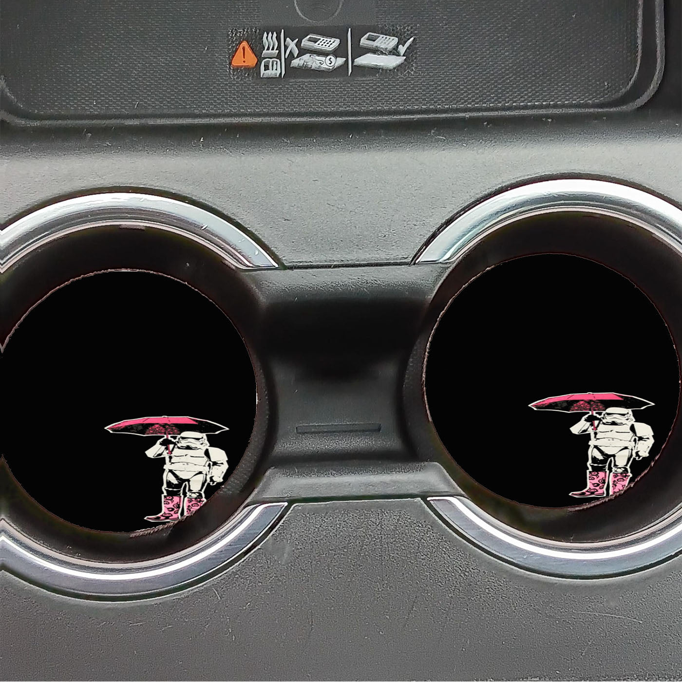 Star Wars Stormtrooper Car Coasters