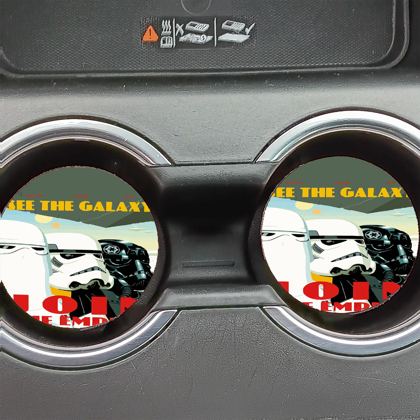 Star Wars Stormtroopers Car Coasters