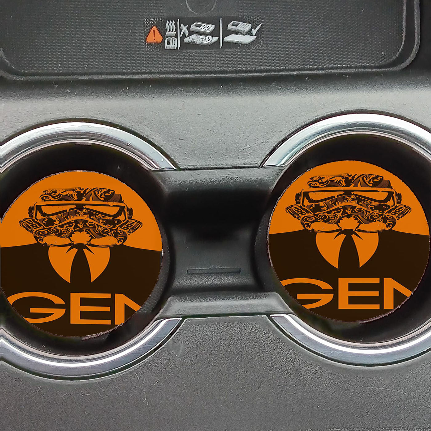 Star Wars Sunset Wallpaper Car Coasters