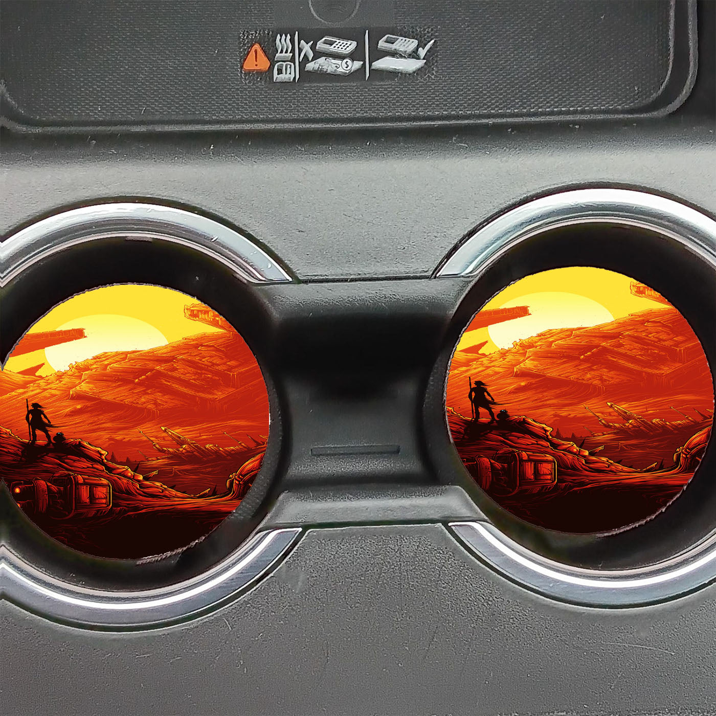 Star Wars The Force Awakens Car Coasters