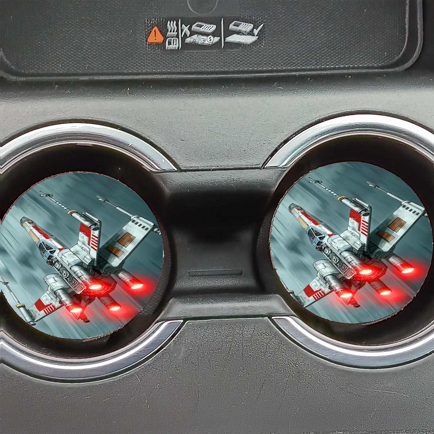Star Wars Yellow Car Coasters