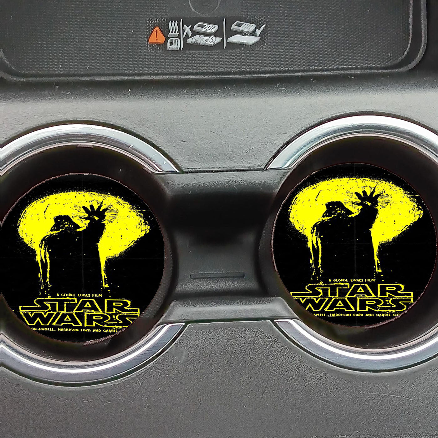 Star Wars Yin Yang Art Car Coasters