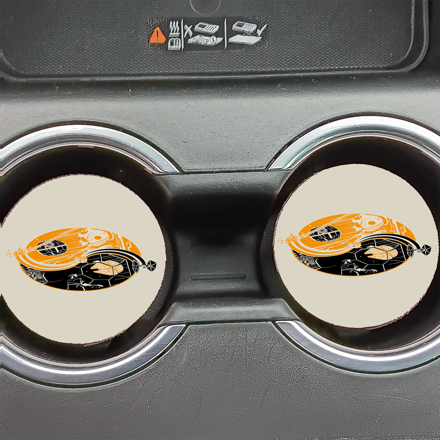 Star Wars Yoda  Car Coasters