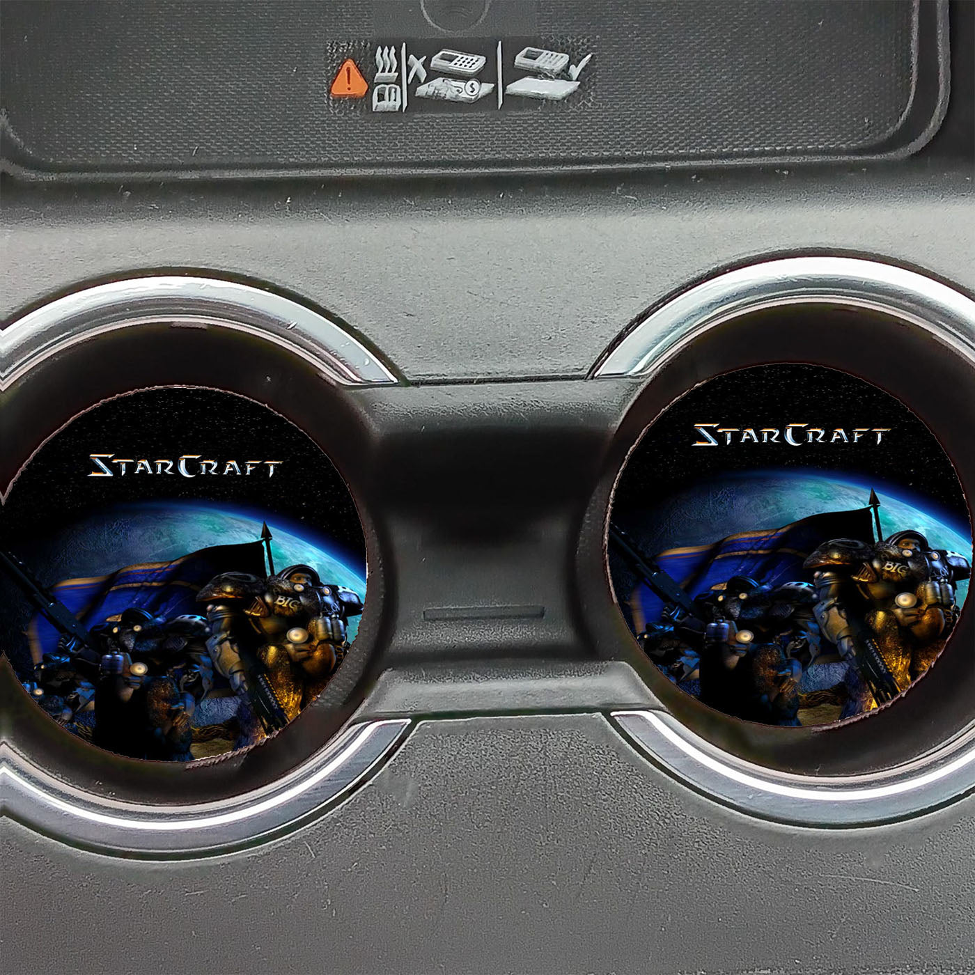 Starcraft Galaxy Brood Wars Car Coasters