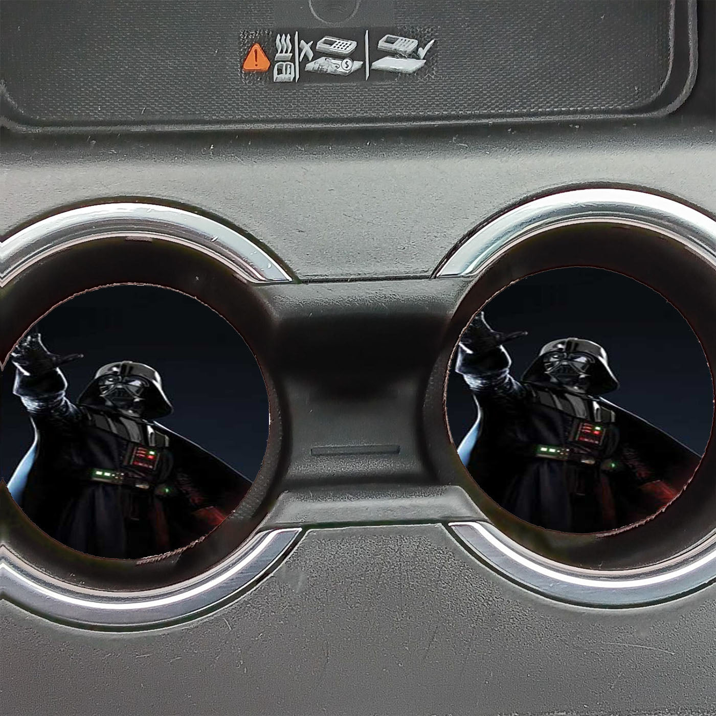 Stars Wars dv reach Car Coasters