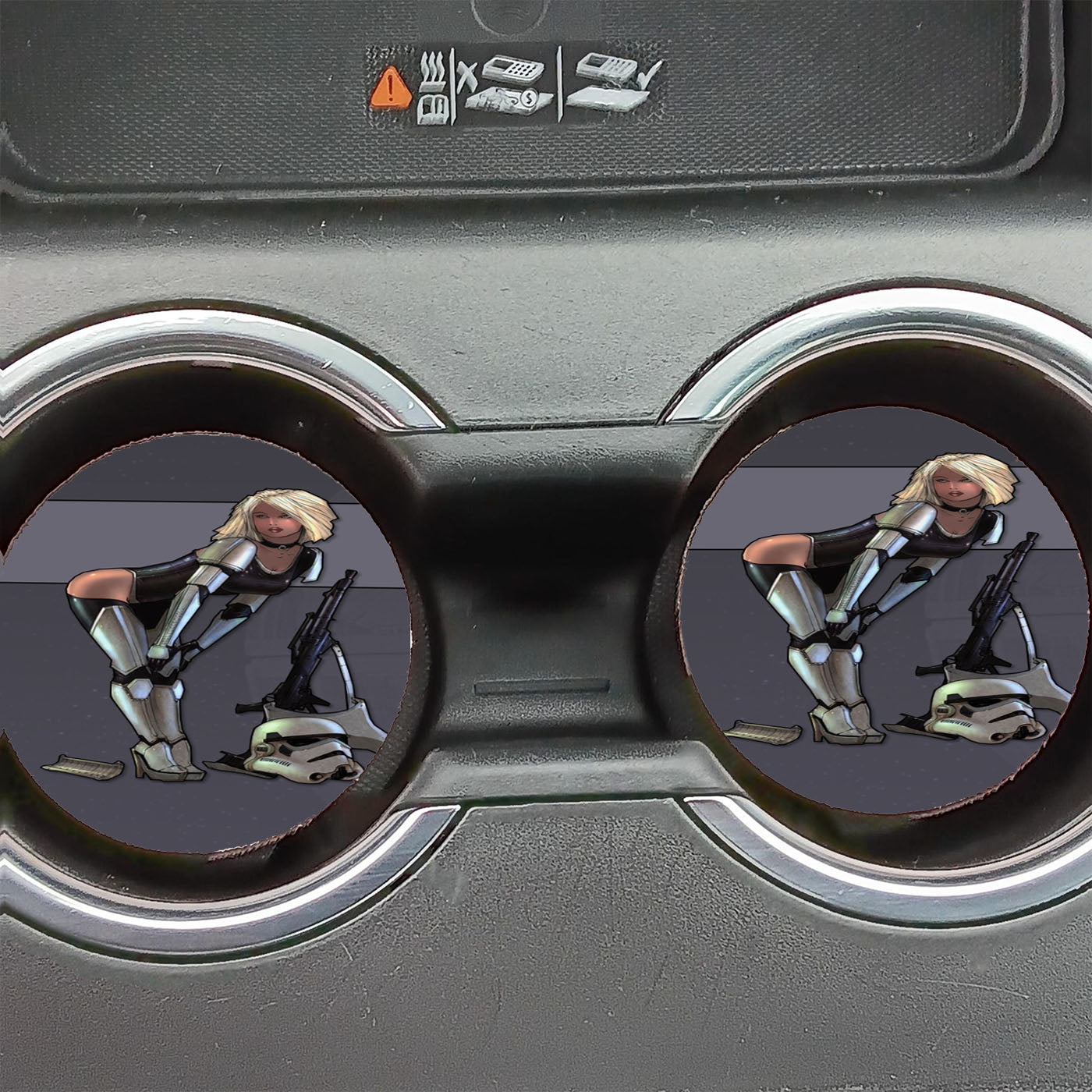 Start Wars Disney Genuines Car Coasters