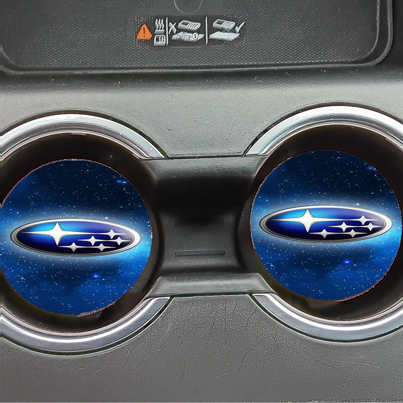 Subaru Logo Vector Car Coasters