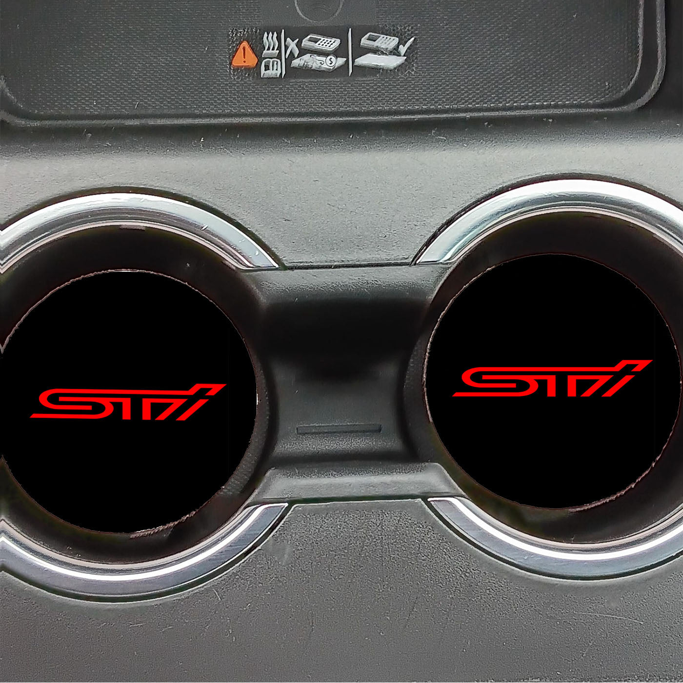 Subaru Sti Car Coasters