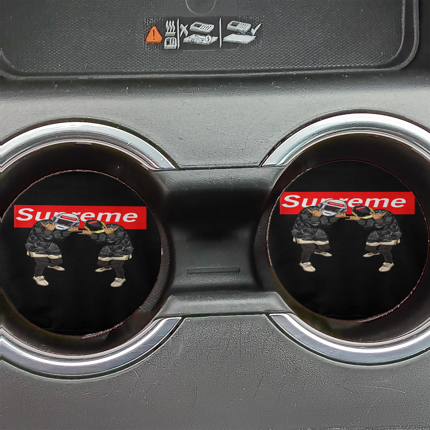 Supreme Star Wars Daft Punk Car Coasters