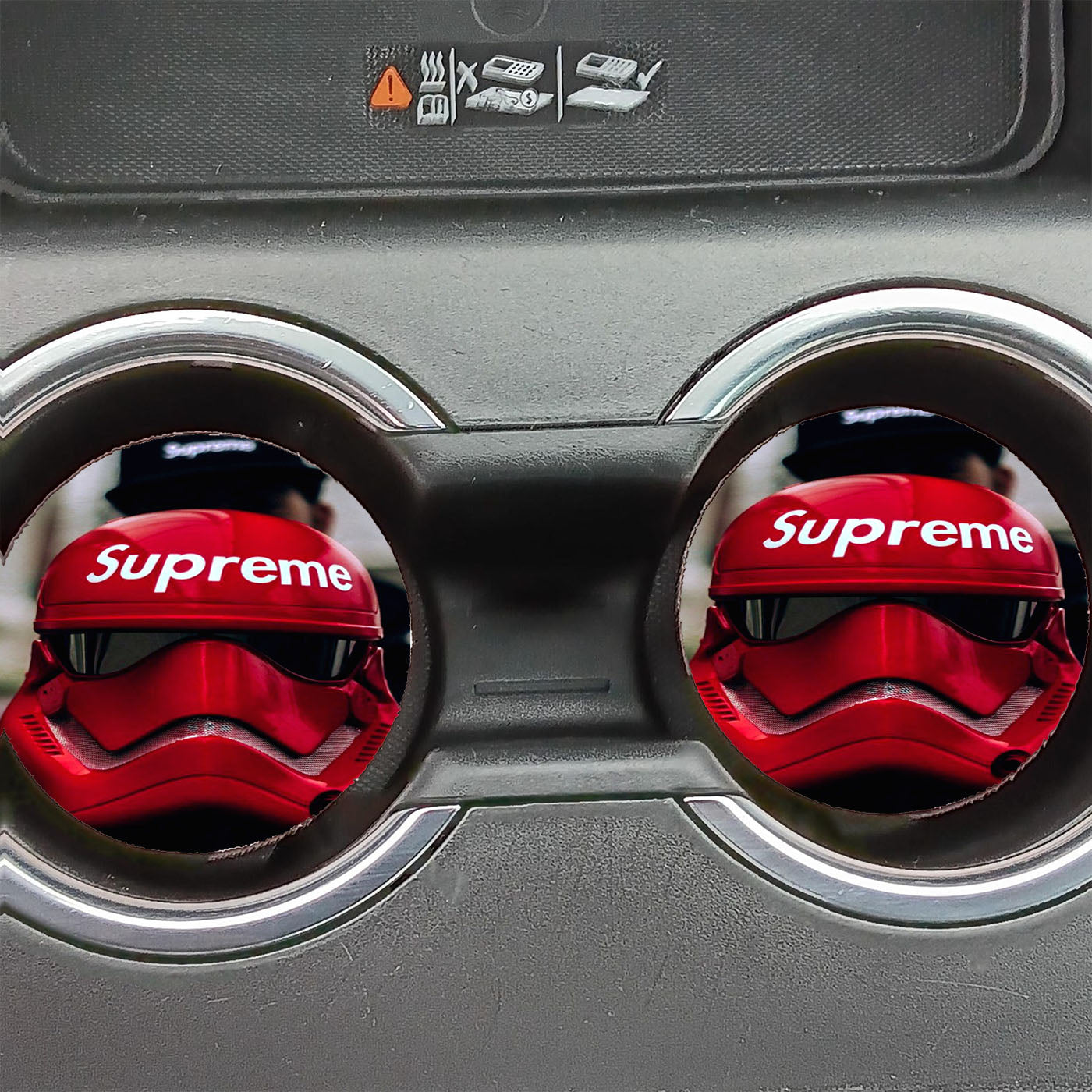 Supreme Star Wars Helmet Car Coasters