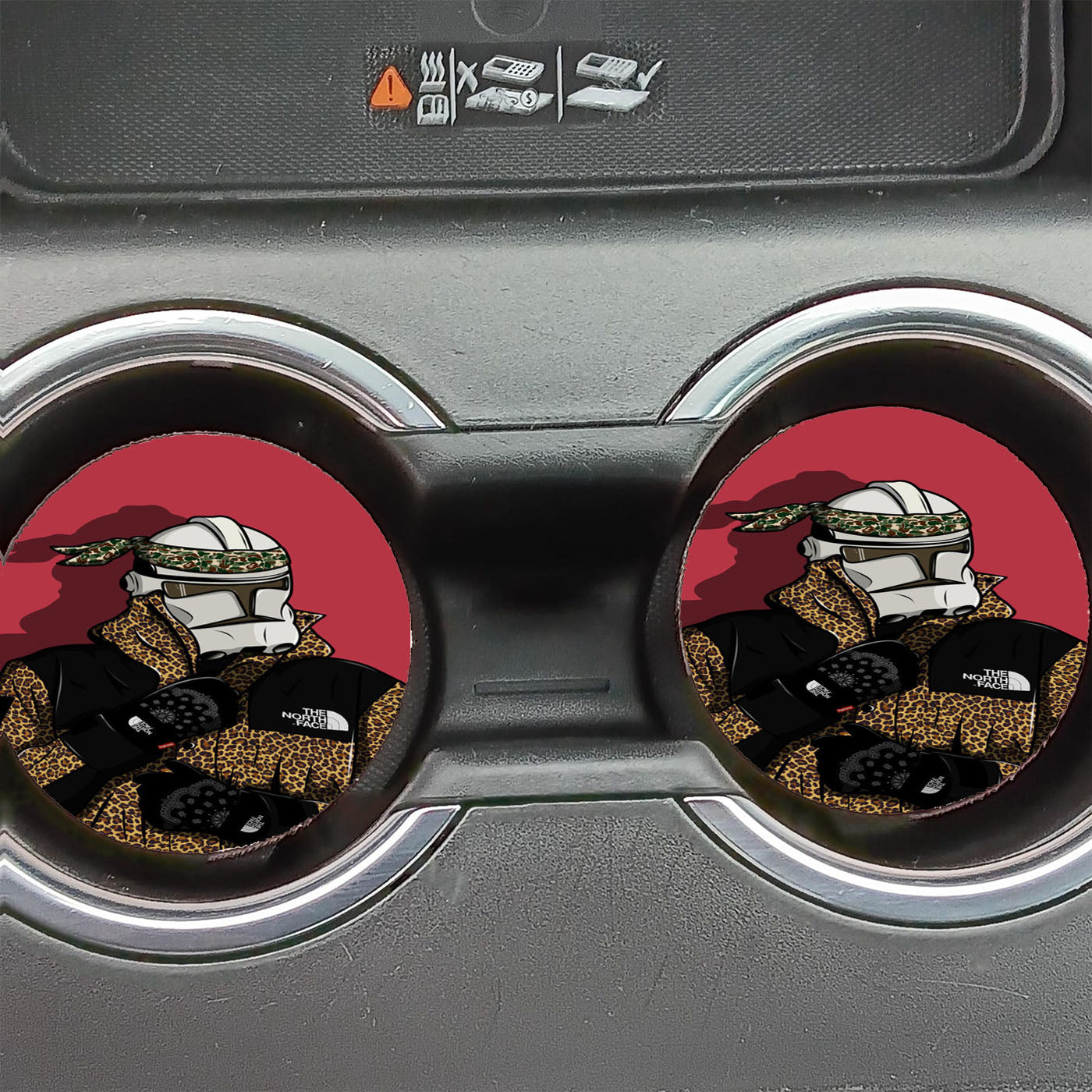 Supreme x The North Face x Star Wars Car Coasters