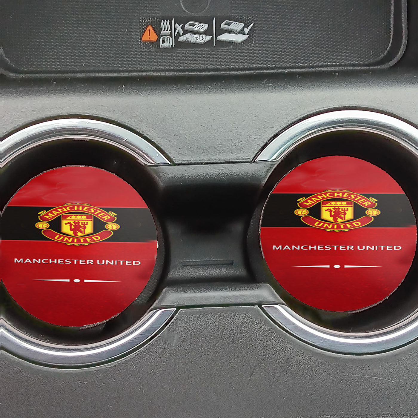 The Red Devils Manchester United Car Coasters