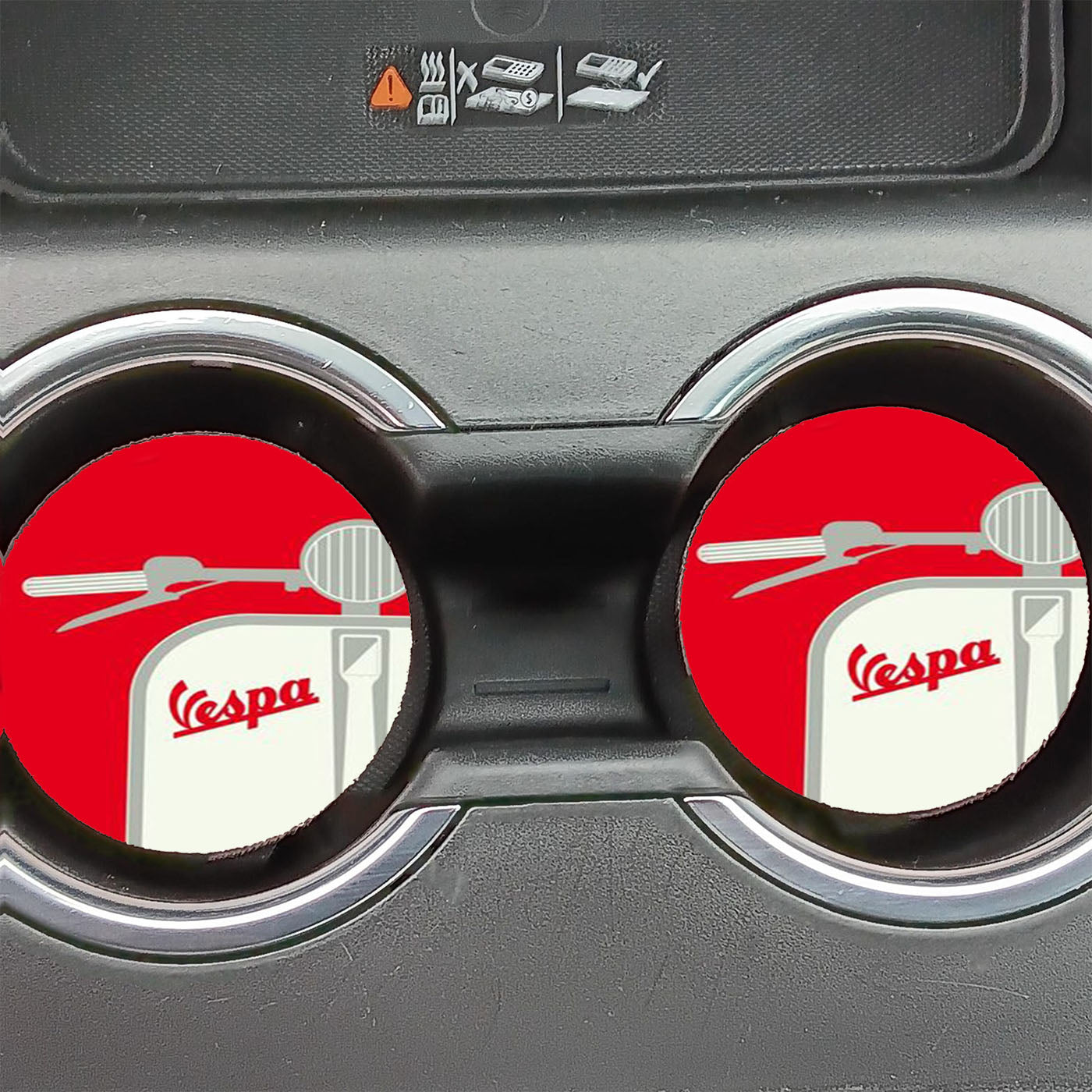 The Vespa Piaggio Car Coasters