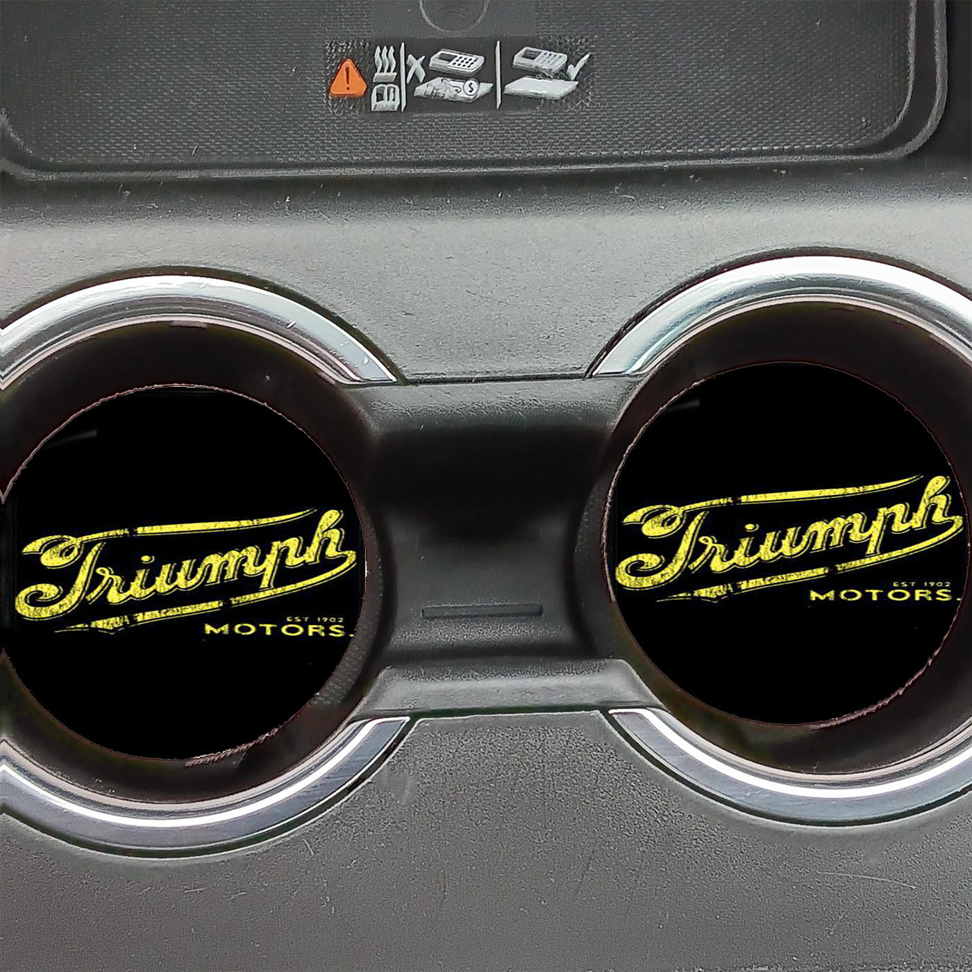 Triumph Logo Car Coasters