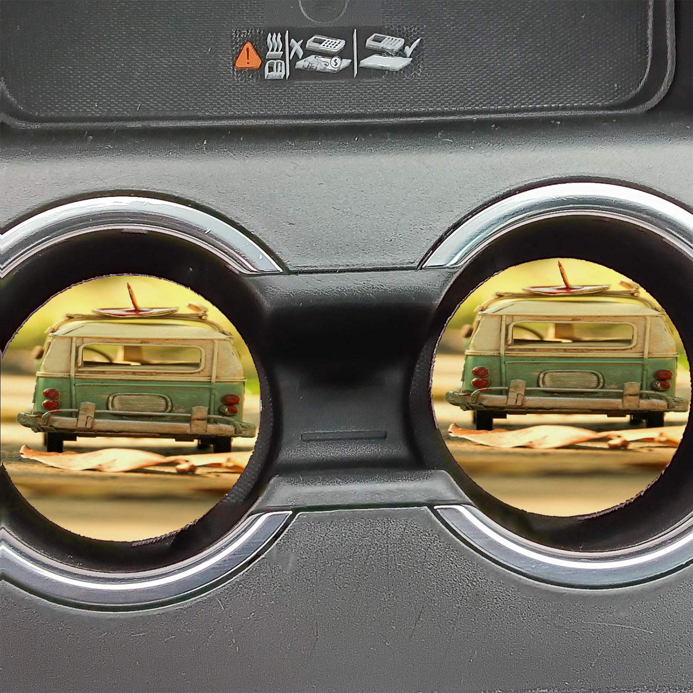 Vintage Volkswagen Toy Car Coasters