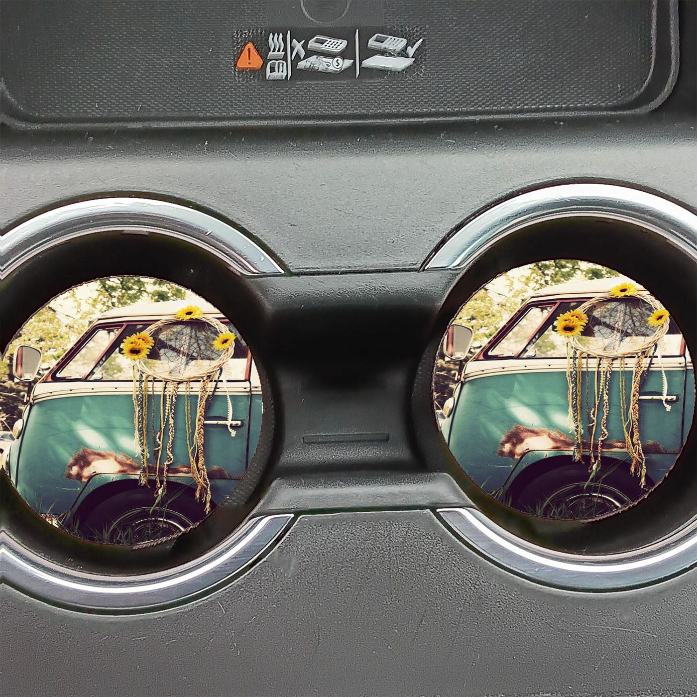 Volkswagen Bus Car Coasters