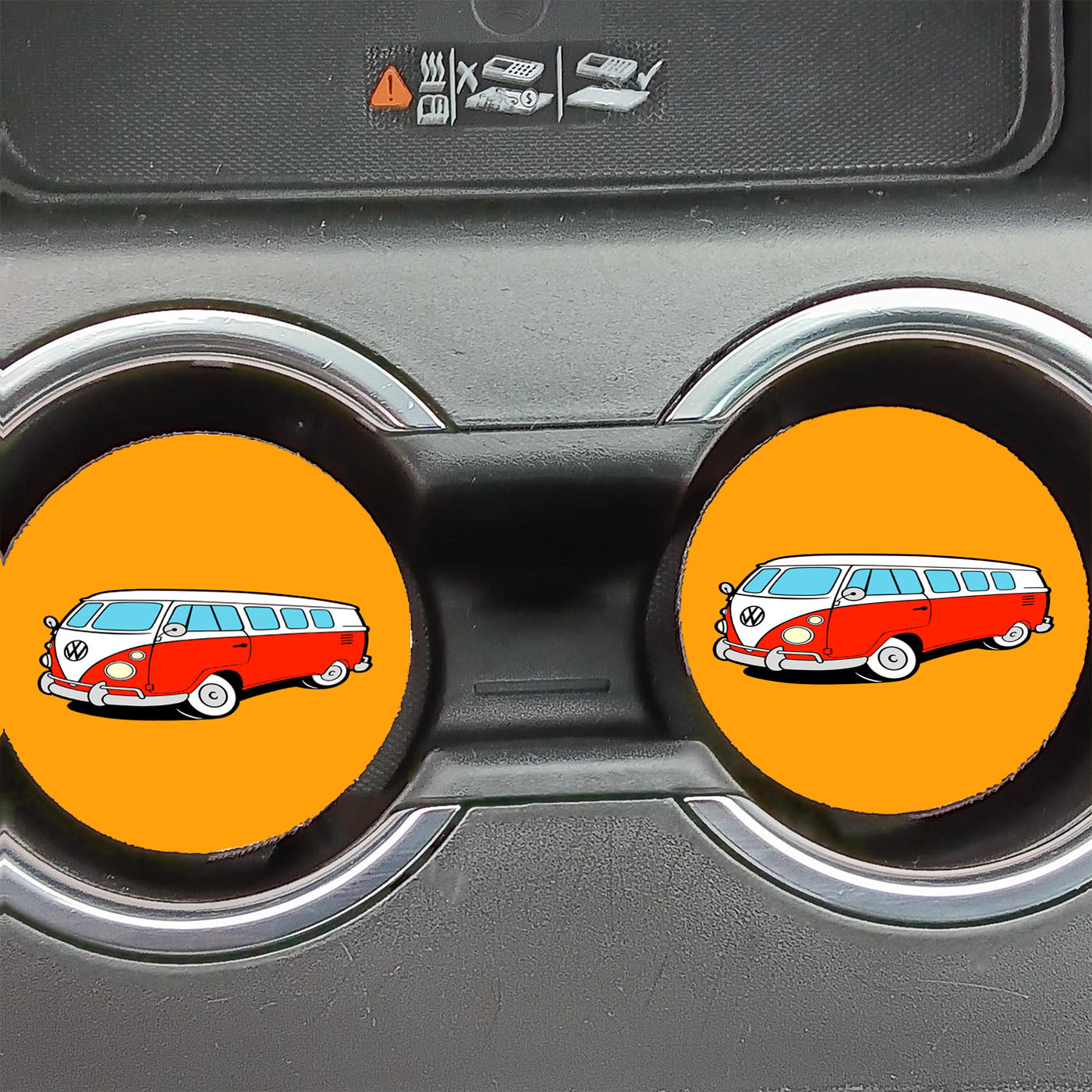 Volkswagen Classic Old Car Car Coasters