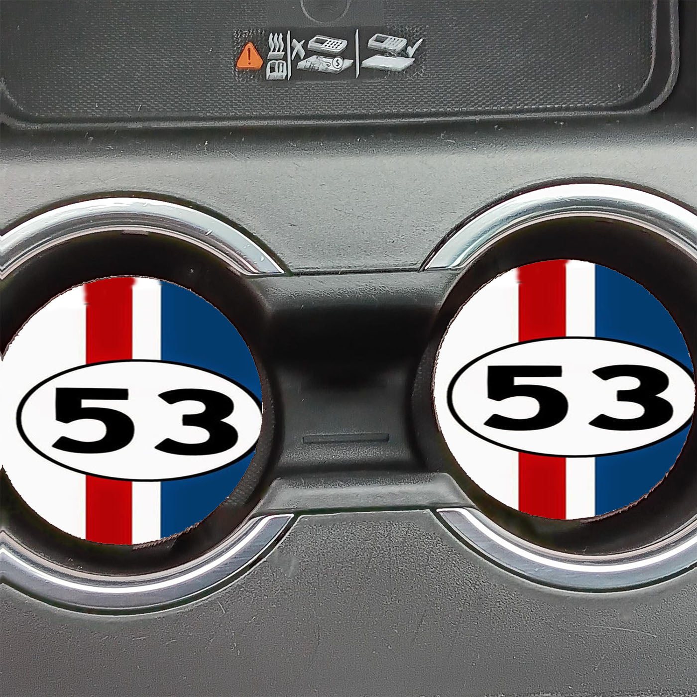 Vw Herbie Car Coasters