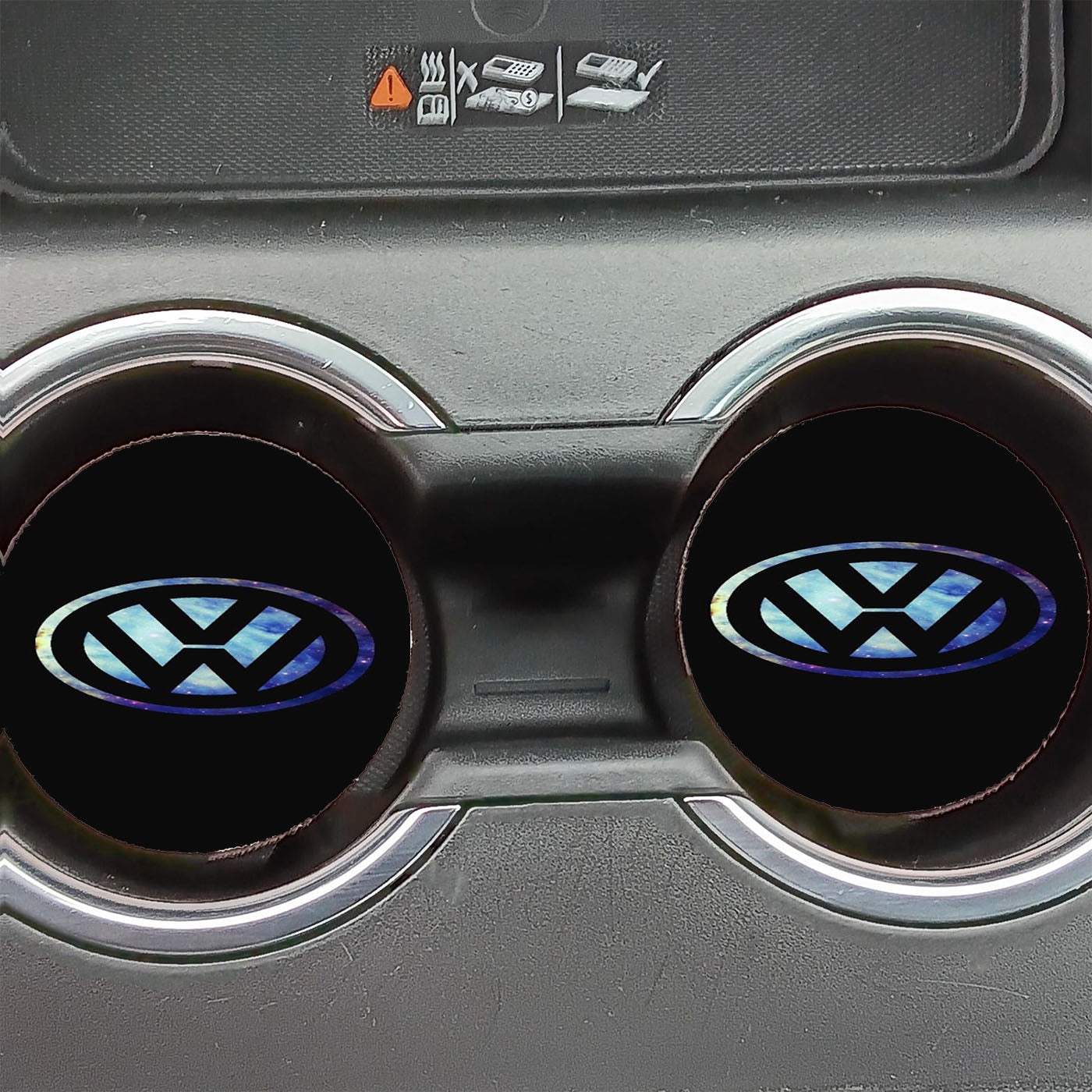 Vw Logo 2 Car Coasters