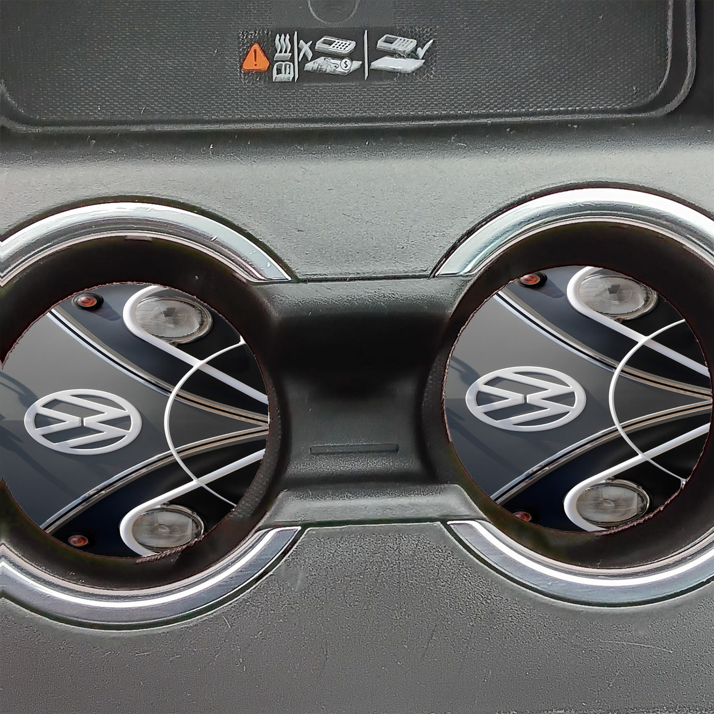 Vw Minibus Volkswagen Car Coasters
