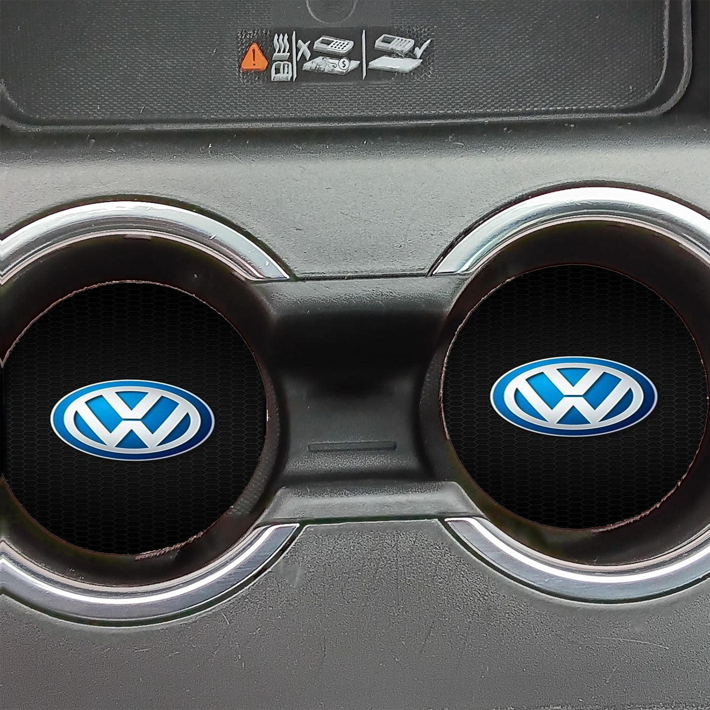 Vw Volkswagen Icon Car Coasters