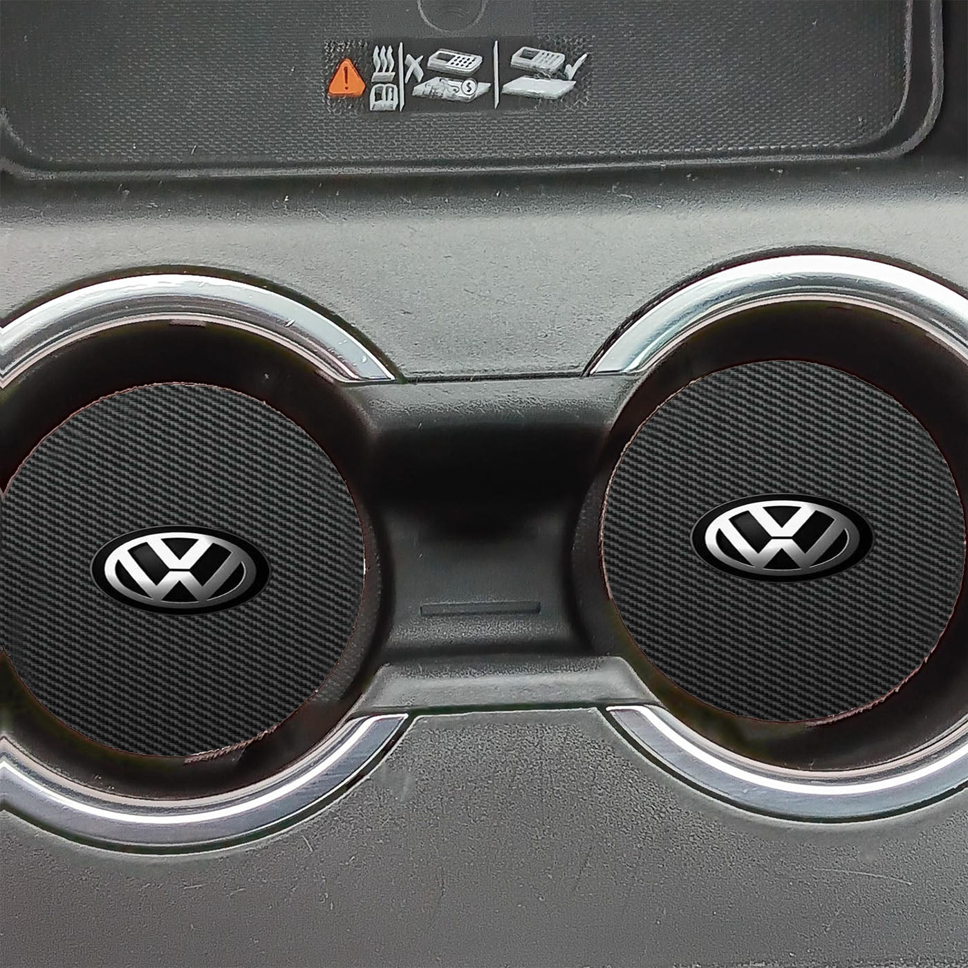 Vw Volkswagen Logo Car Coasters
