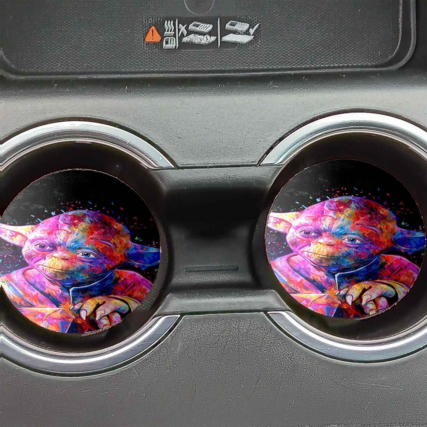 Yoda Star Wars Car Coasters