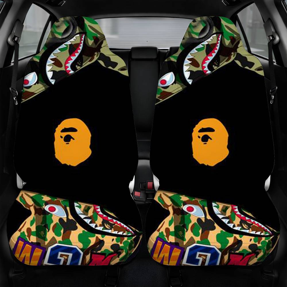 A Bathing Ape Car Seat Cover Front Pair