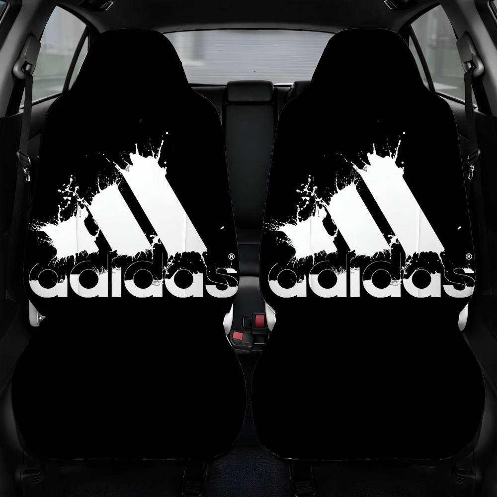 Adidas Art Graphic Car Seat Cover Front Pair