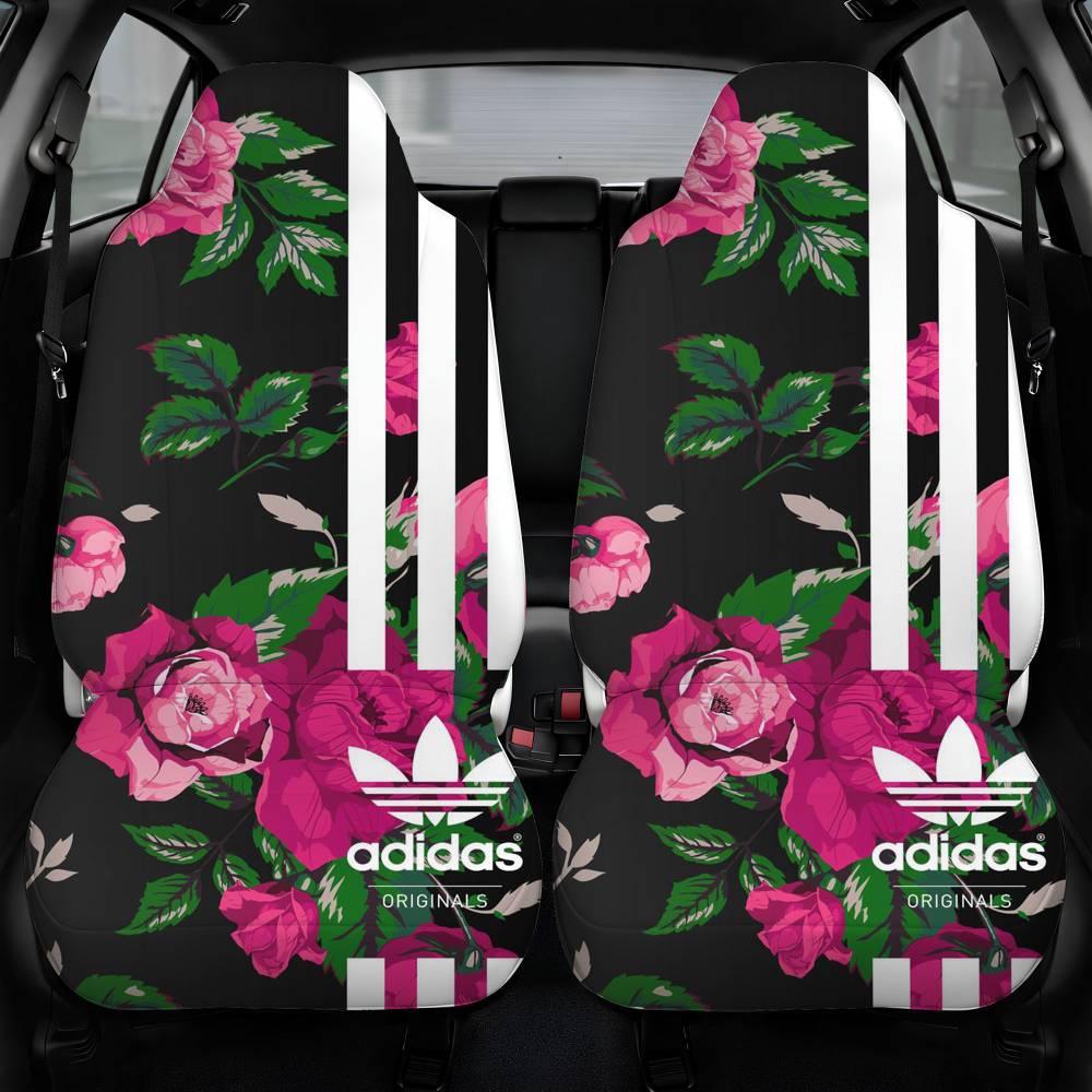 Adidas Flower Car Seat Cover Front Pair