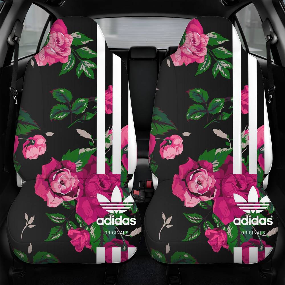 Adidas Rose Car Seat Cover Front Pair
