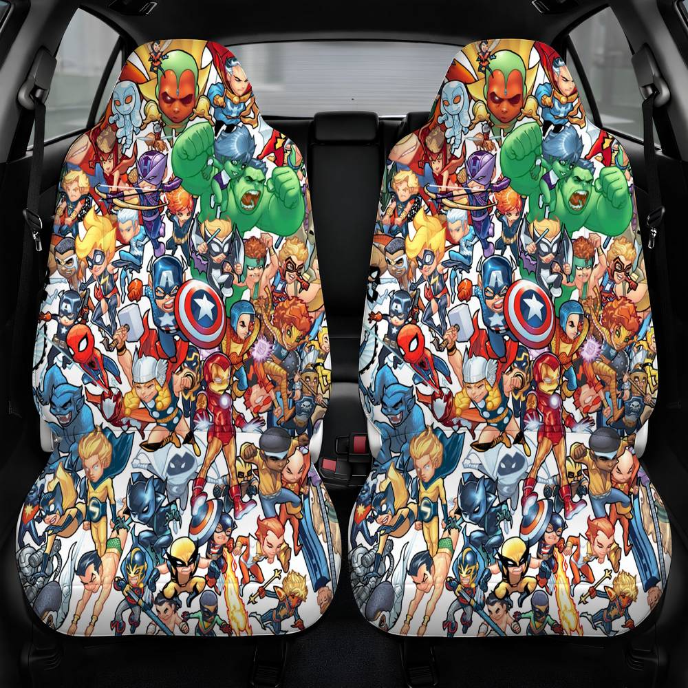 Avengers Babies Car Seat Cover Front Pair