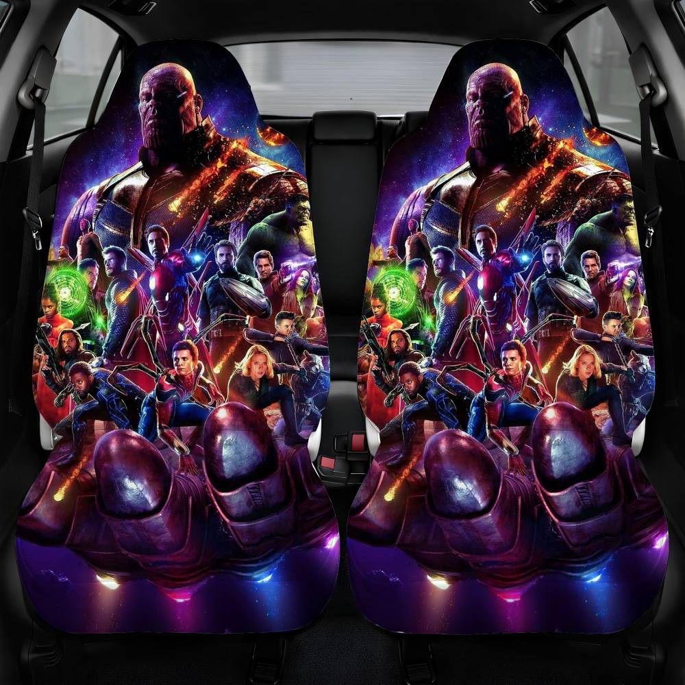 Avengers Endgame 2019 Car Seat Cover Front Pair