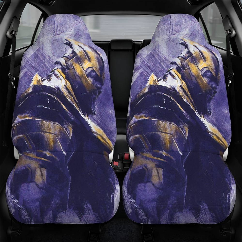 Avengers Endgame Thanos Car Seat Cover Front Pair